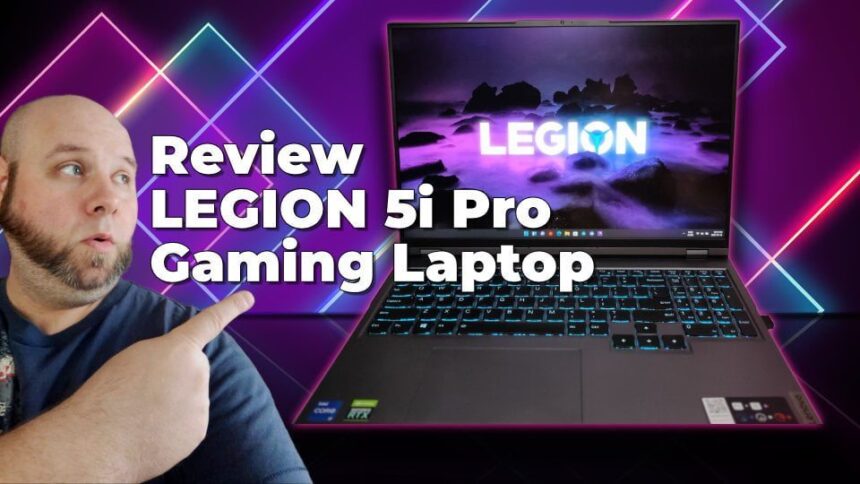 Review Legion 5i Pro Gaming Laptop Nvidia RTX 3050 50 FPS