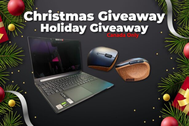 Christmas giveaway - holiday giveaway - lenovo yoga 9 15i - lenovo go vertical mouse