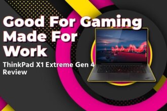 The Mighty Thinkpad X1 Extreme Gen 4 Review: Good For Gaming, Made For Work