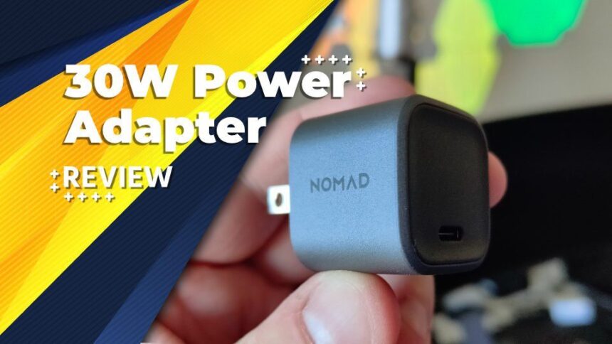 Nomad 30w power adapter review