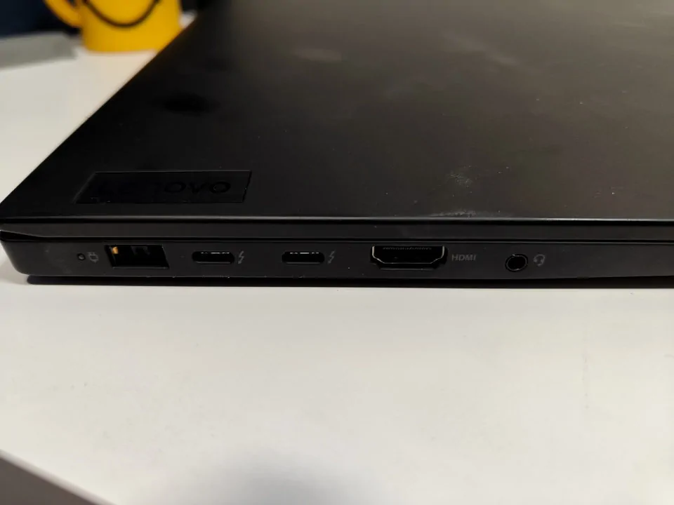 ThinkPad P1 Gen 4 Review - Ports