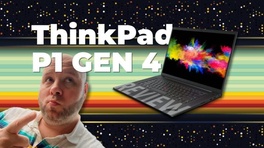 ThinkPad P1 Gen 4 Review - A BEAST of mobile workstation!