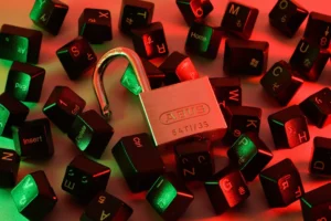Lock And Keyboard Key Caps