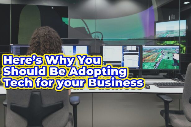 Here’s why you should be adopting tech for your business