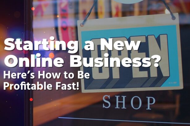 Starting a new online business - here’s how to be profitable fast
