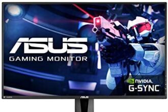 Asus vg278qr 27” gaming monitor 165hz full hd (1920 x 1080) 0. 5ms g-sync eye care displayport hdmi dvi