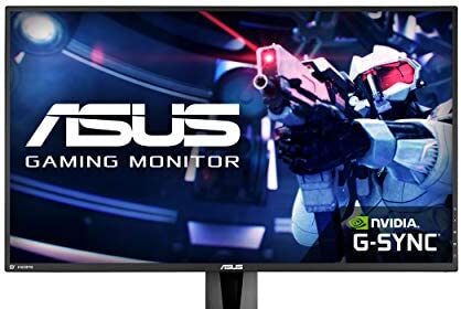 Asus vg278qr 27” gaming monitor 165hz full hd (1920 x 1080) 0. 5ms g-sync eye care displayport hdmi dvi