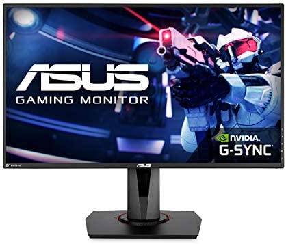 Asus Vg278Qr 27” Gaming Monitor 165Hz Full Hd (1920 X 1080) 0.5Ms G-Sync Eye Care Displayport Hdmi Dvi