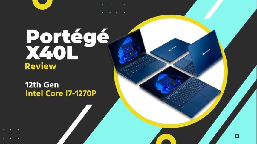 Hands On Dynabook Portege X40L Laptop [REVIEW]