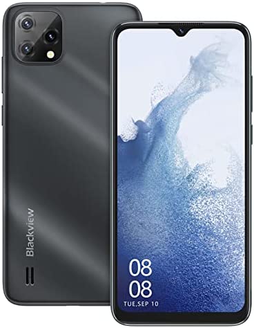 Unlocked Smartphones, Blackview A55, 4G Dual SIM Smartphone, Android 11 OS 3GB+16GB ROM Cell Phones Unlocked, 6.5" HD+, Face ID Detection, 4780mAh high Capacity Battery, T-Mobile Unlocked Phone