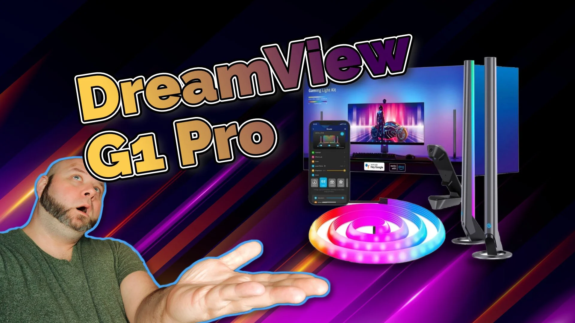 Review Govee DreamView G1 Pro – Makes EPIC Stunning Gaming light
