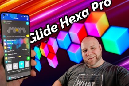 Govee Glide Hexa Pro Review 3D Cube Light Panel Header Image