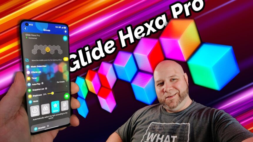 Govee Glide Hexa Pro Review 3D Cube Light Panel header image