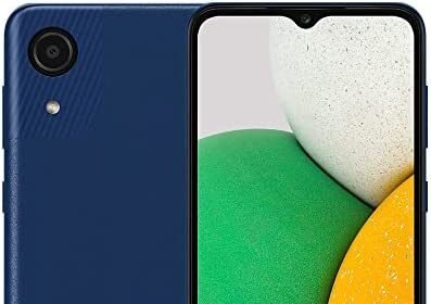 Samsung galaxy a03 core (sm-a032/ds) dual sim 32gb/ 2gb ram, gsm unlocked international version - no warranty - blue