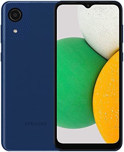 Samsung Galaxy A03 Core (SM-A032/DS) Dual SIM 32GB/ 2GB RAM, GSM Unlocked International Version - No Warranty - Blue