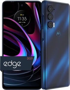Motorola Edge | 2021 | 2-Day battery | Unlocked | Made for US by Motorola | 8/256GB | 108MP Camera | Nebula Blue | Smart Tech, Sharp Takes - CRYOVEX.com Motorola edge | 2021 | 2-day battery | unlocked | made for us by motorola | 8/256gb | 108mp camera | nebula blue