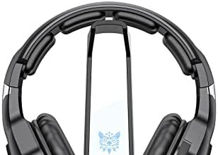 Sosisu Rgb Headphones Stand With 3.5Mm Aux And 3 Usb 2.0 Ports, Gaming Headset Holder Hanger With Non-Slip Rubber Base For Sosisu Gaming Headset(Not Included), Pc, Desktop (Black)