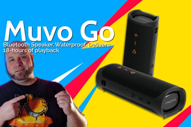 Creative muvo go waterproof speaker ipx7 loud bass