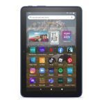All-new Fire HD 8 tablet, 8” HD Display, 32 GB, 30% faster processor, designed for portable entertainment, (2022 release), Denim