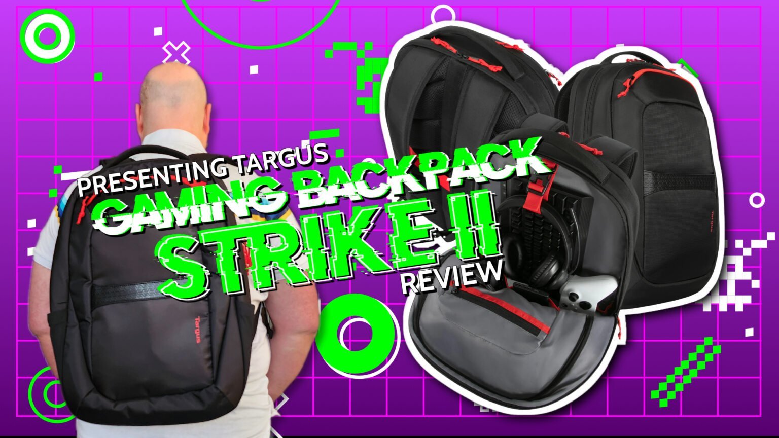 Targus 17.3 Strike II Gaming Backpack Review Main Image