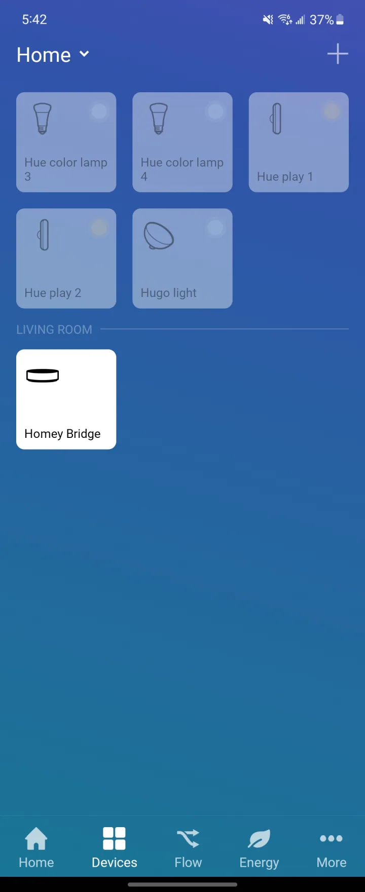 Homey Bridge App - Showcase 001