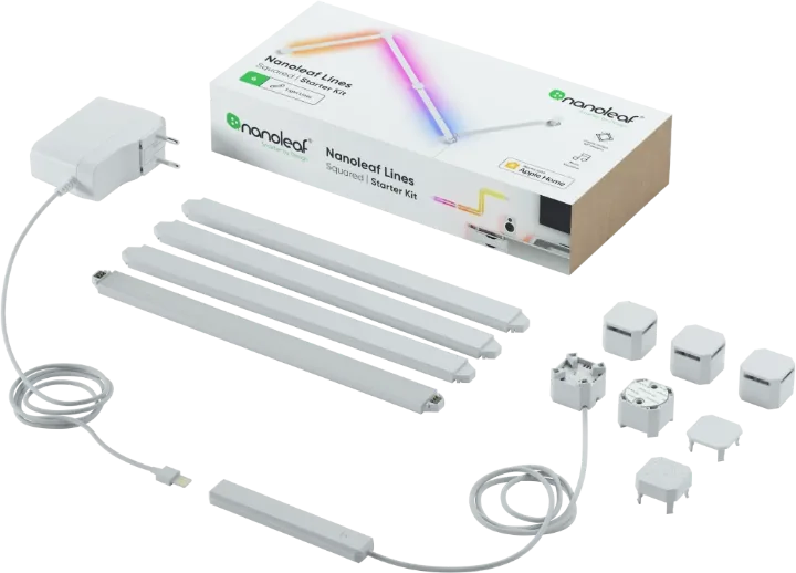 Nanoleaf Lines Squared Smarter Kit Review Box