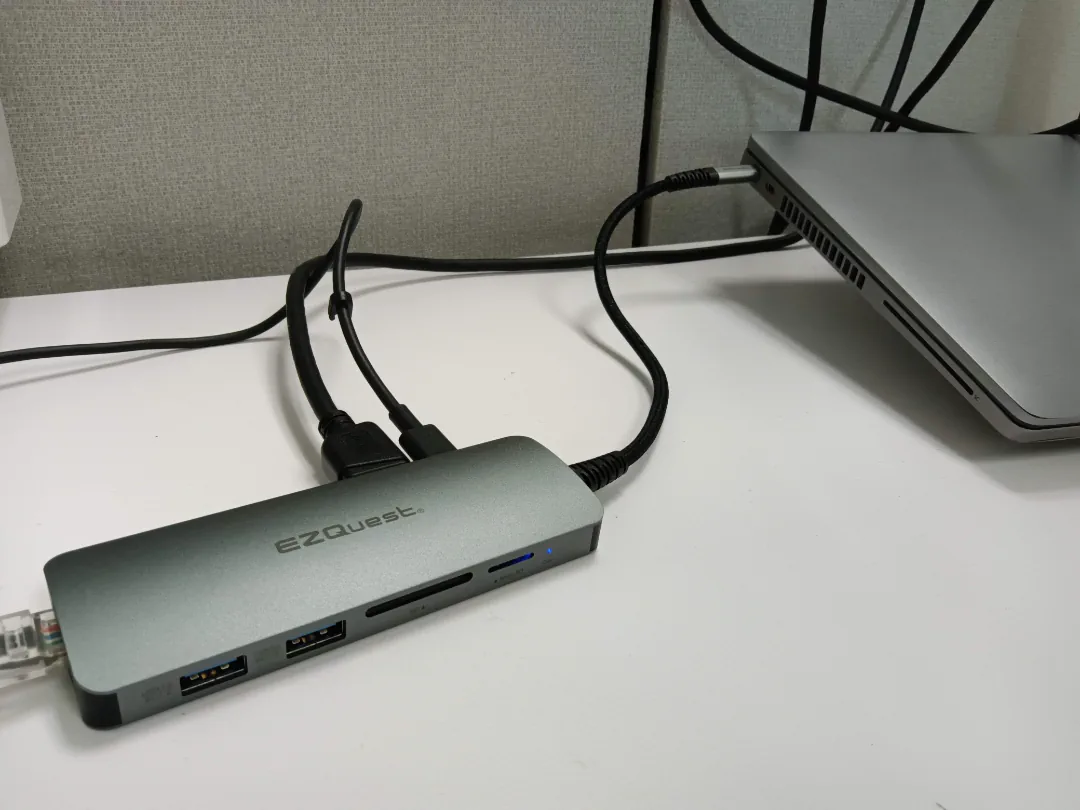 EZQuest USB-C Multimedia 10-in-1 Hub Review Office Use 2 of 2