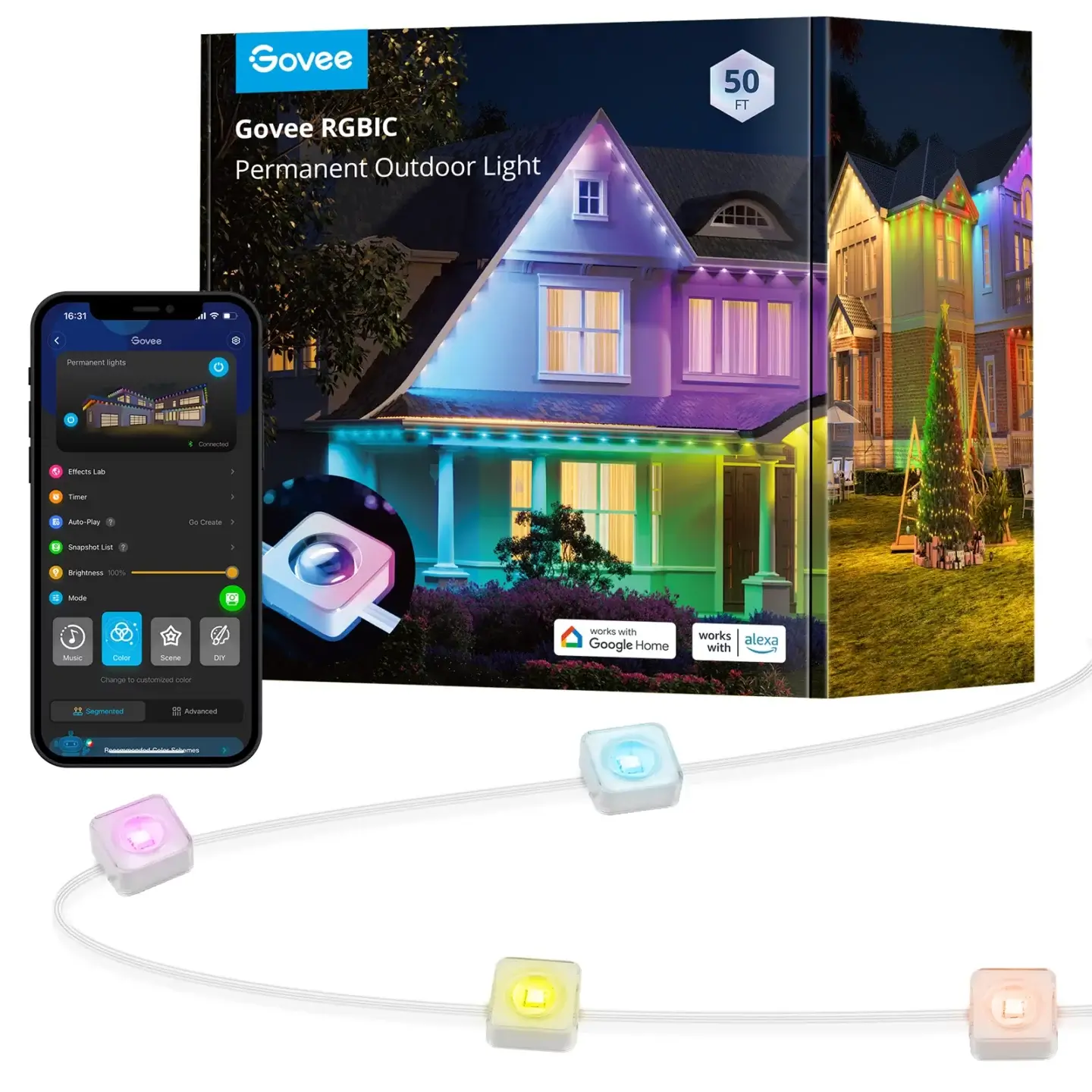 Govee Permanent Outdoor Lights - LIfestyle 04