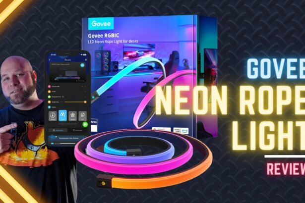 Govee rgbic neon rope light: flexible and vibrant led lighting solution - review