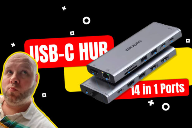 Zmuipng 14-in-1 usb-c docking station hero banner - unleash your tech ninja skills!