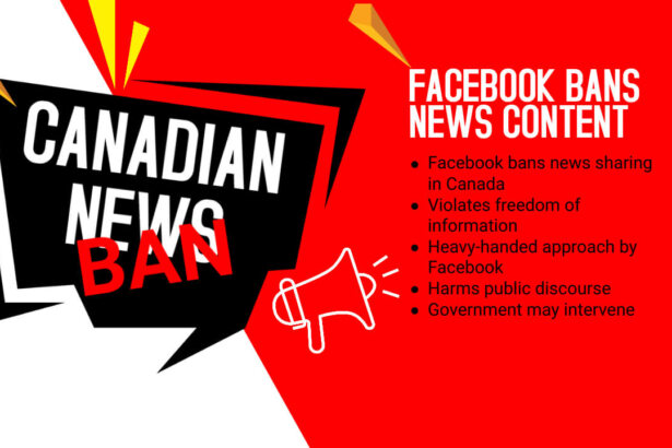 Facebook's News Ban in Canada Restricts Rights and Freedom of Information | Smart Tech, Sharp Takes - CRYOVEX.com Image of 5 key points about facebook news ban in canada