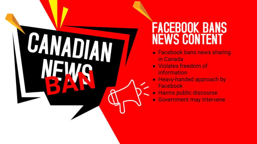 Image of 5 key points about Facebook news ban in Canada