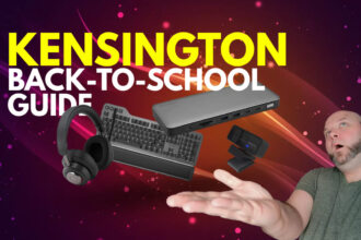 Kensington Back-to-School Gift Guide 2023: A collection of innovative tech products for productive students and professionals.