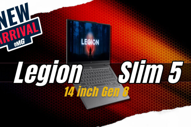 Power Up Your Game: New Lenovo Legion Slim 5 14” Gen 8 | Smart Tech, Sharp Takes - CRYOVEX.com Power up your game: new lenovo legion slim 5 14” gen 8 | lenovo legion slim 5 14 gen 8 gaming laptop hero banner | review by cryovex