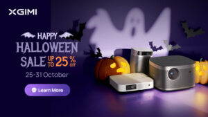 Xgimi projector sales for halloween season.