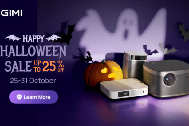 Xgimi projector sales for halloween season.