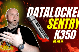 Datalocker Sentry K350 USB Encrypted Drive - Enhanced Security