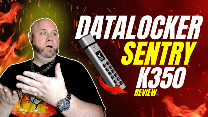 Datalocker Sentry K350 USB Encrypted Drive - Enhanced Security
