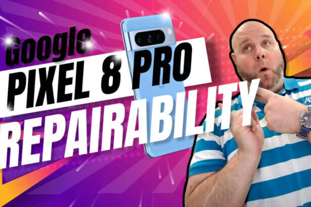 Google pixel 8 pro teardown, repairability, 7 years of updates and more.