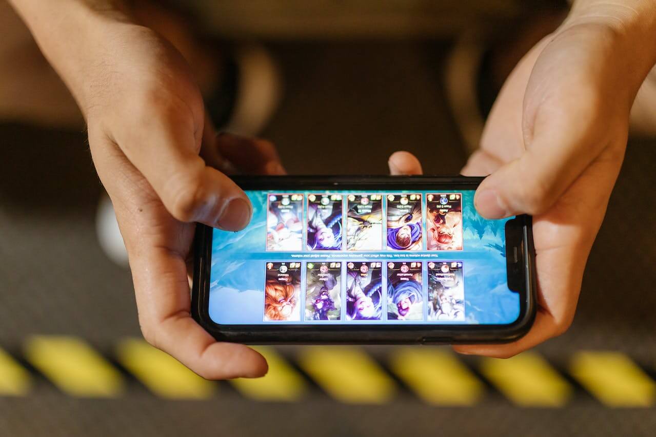 Photo by RDNE Stock project: https://www.pexels.com/photo/close-up-view-of-a-person-playing-league-of-legends-7915286/