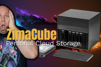 ZimaCube - Personal cloud. Re-invented. Up to 164TB | 6x HDD | 4x SSD | PCIe Gen4 | 4x 2.5GbE | 12th Gen i5 | Thunderbolt 4 | Private GPT