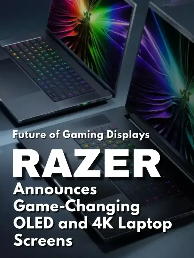 Razer's Groundbreaking New Laptop Screens Are a Game Changer