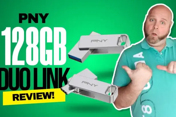 Pny duo link usb-c flash drive review - dual connector usb c and usb a flash drive for file transfers
