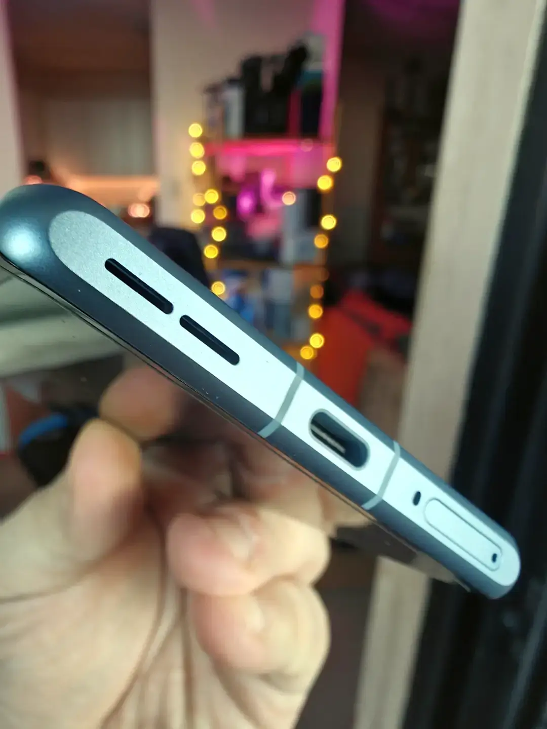 OnePlus 12R review photo of phone charging showing fast charging