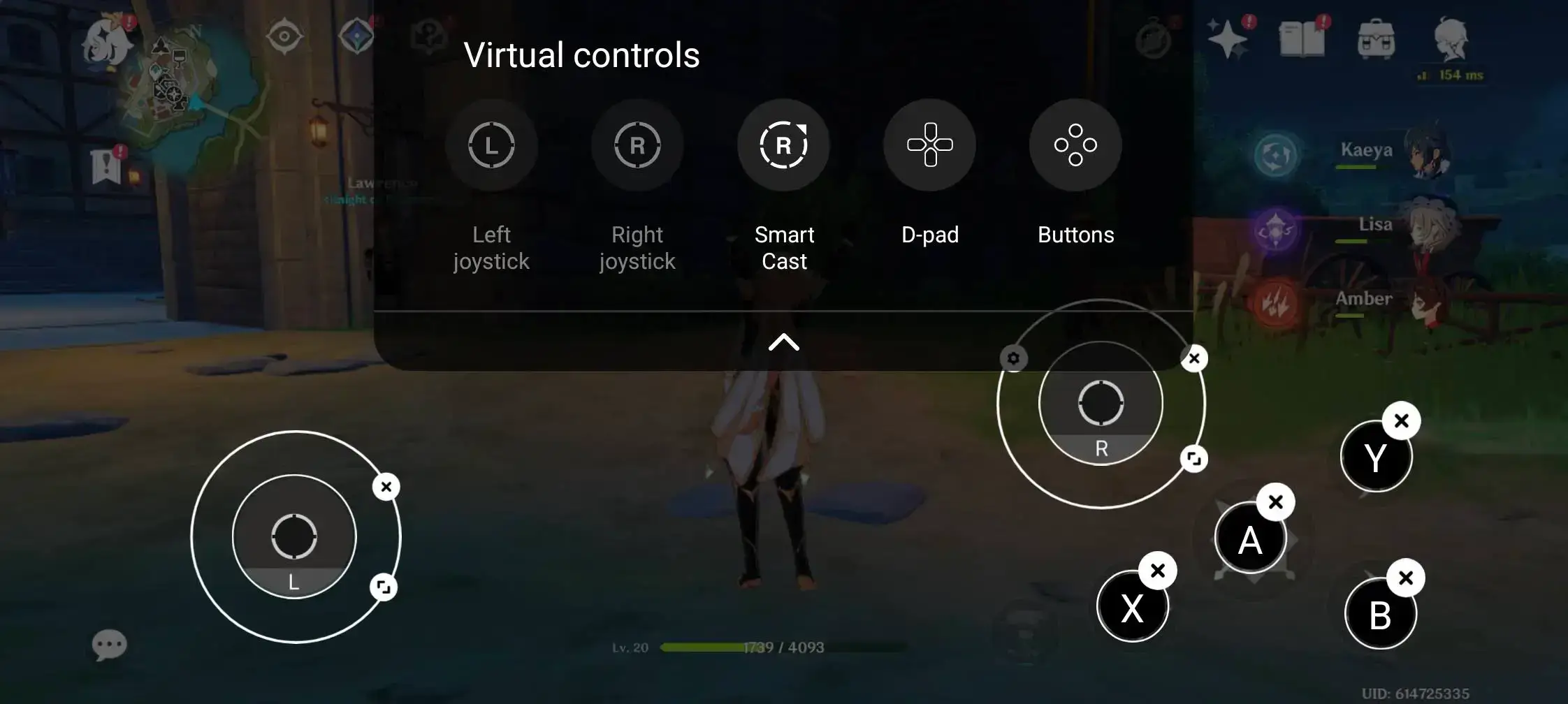 You can use the Virtual Keyboard / Joystick of the Nexus app to mapp the Kishi V2 Pro buttons.