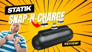 Statik Snap-N-Charge: The Ultimate Magnetic Power Bank Review | Smart Tech, Sharp Takes - CRYOVEX.com Statik snap-n-charge magnetic power bank review - portable battery charging with magnetic tips.