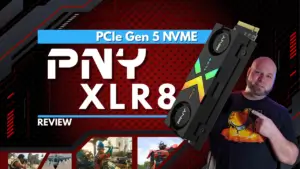 PNY CS3150 XLR8 1TB RGB Gen5 SSD: Unleash Your System's True Potential | Smart Tech, Sharp Takes - CRYOVEX.com Martin guay pointing at the pny cs3150 xlr8 1tb rgb gen5 ssd with keen interest. An in-depth review.