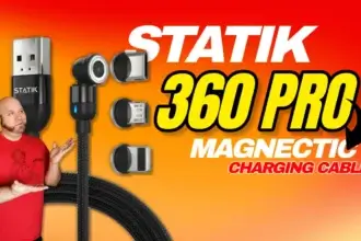 Image of the Statik 360 Pro magnetic charging cable product
