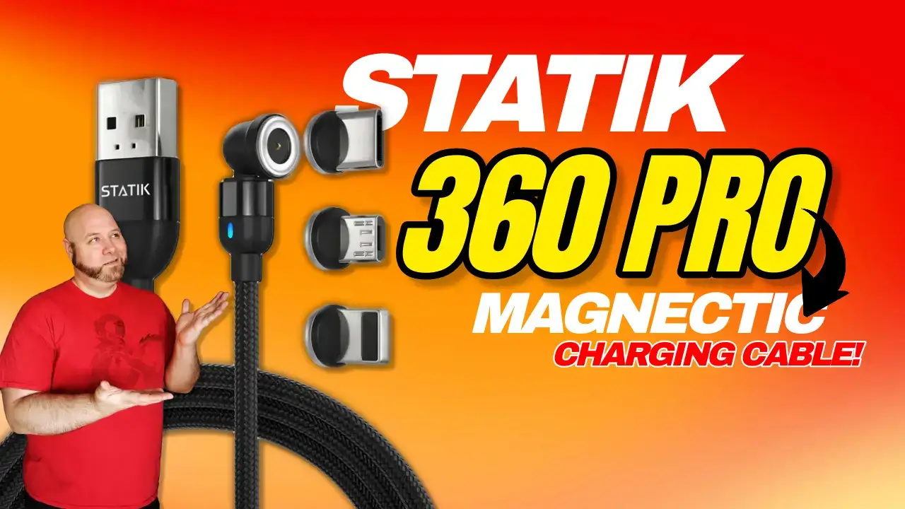 Image of the Statik 360 Pro magnetic charging cable product