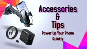 Speed up your phone charge: essential accessories and settings